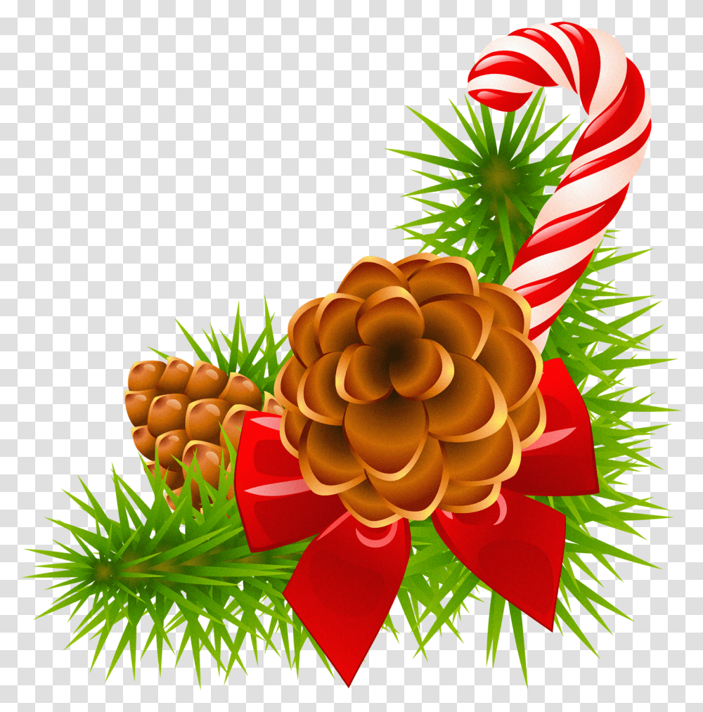Christmas Greenery Clip Art Royalty Christmas Pine Cones Clipart, Plant, Graphics, Tree, Food Transparent Png