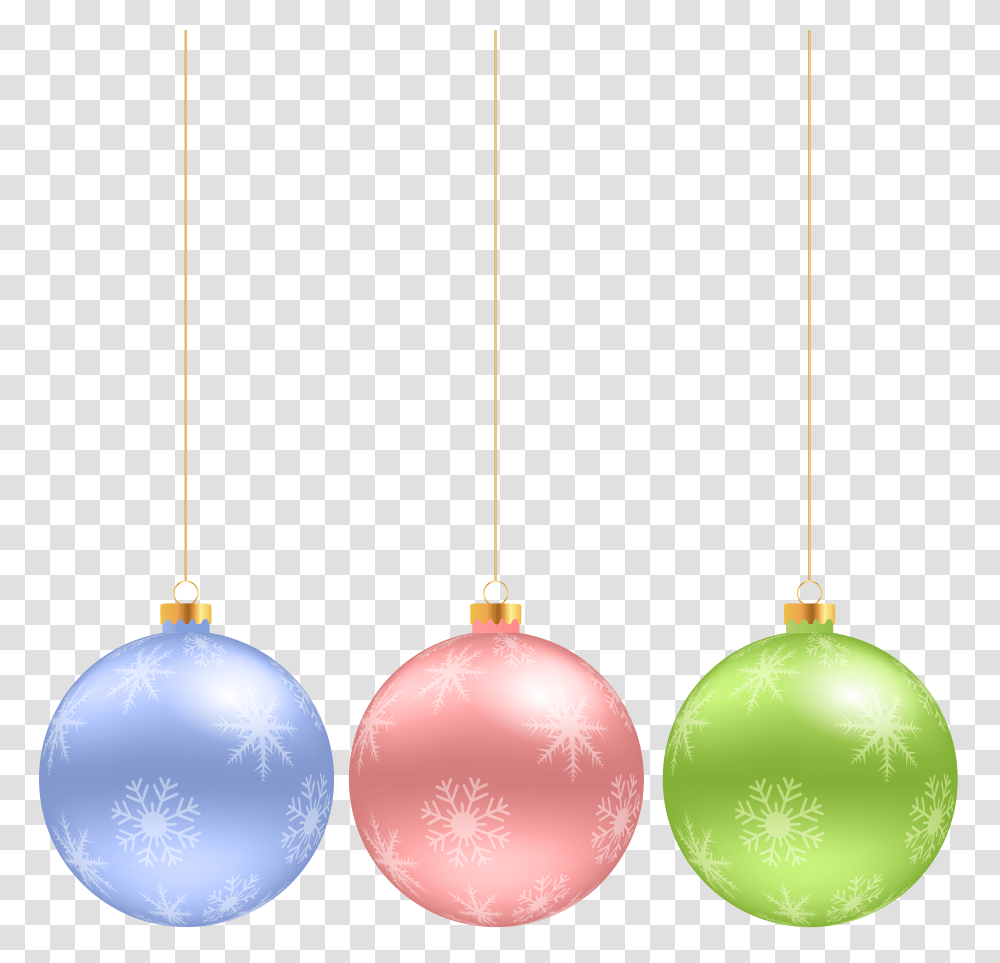 Christmas Hanging Ornaments Clip Art Transparent Png