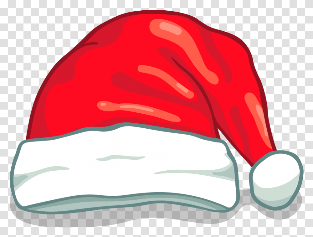Christmas Hat Cartoon, Hand, Pillow, Cushion, Baseball Cap Transparent Png