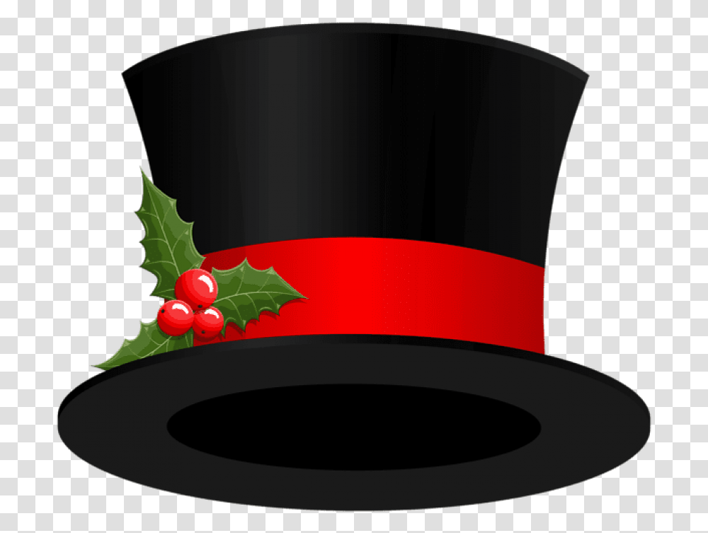 Christmas Hat Christmas Top Hat Free Christmas Top Hat, Plant, Lamp, Tree, Glass Transparent Png
