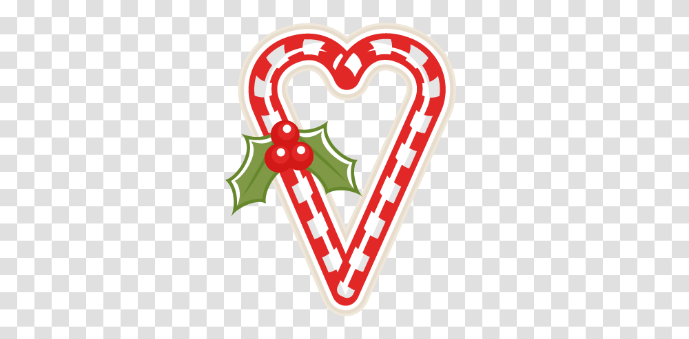 Christmas Heart 2 Image Cute Candycane Clip Art, Text, Alphabet, Number, Symbol Transparent Png