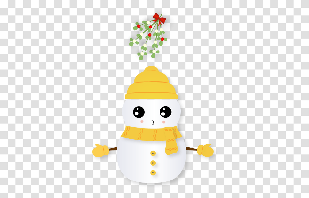 Christmas Holiday Emoji Messages Sticker 3 Snowman, Winter, Outdoors, Nature, Food Transparent Png