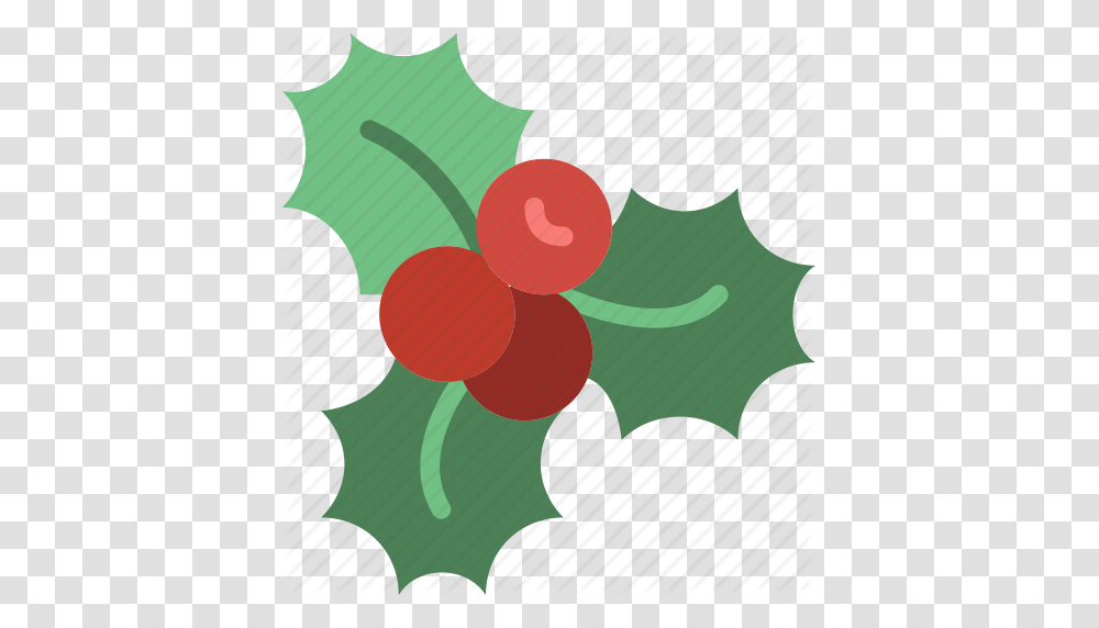Christmas Holiday Mistletoe Winter Icon, Leaf, Plant, Fruit, Food Transparent Png