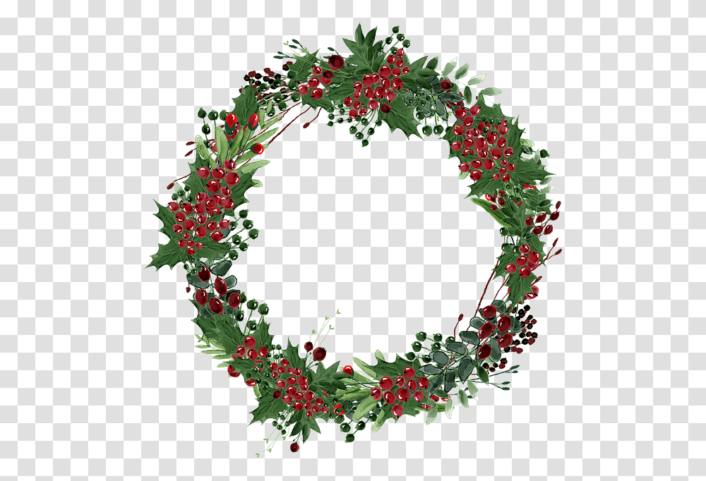 Christmas Holiday, Wreath, Flower, Plant, Blossom Transparent Png
