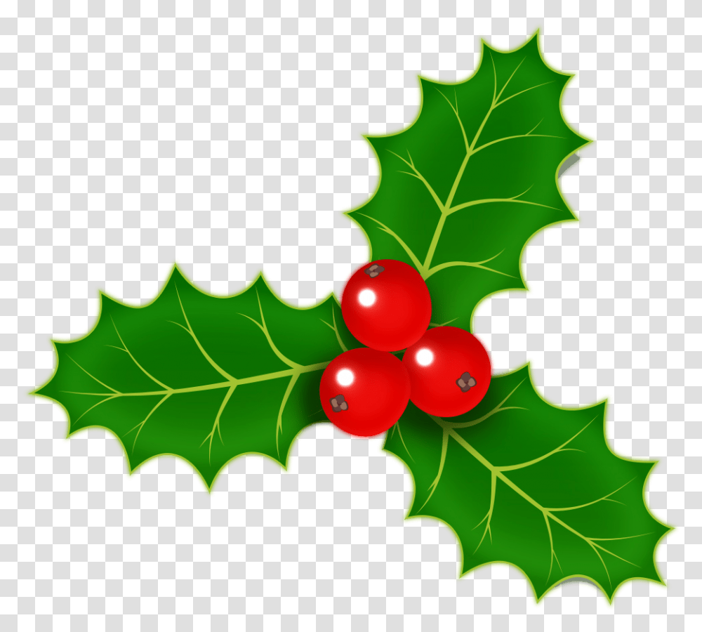 Christmas Holly And Berries, Leaf, Plant, Tree Transparent Png