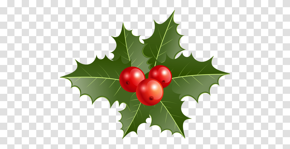 Christmas Holly Clip, Leaf, Plant, Fruit, Food Transparent Png