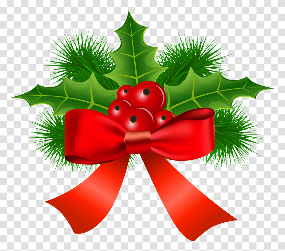 Christmas Holly Clip Transparent Png