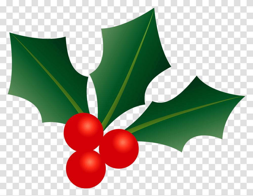 Christmas Holly Clipart Free Download Creazilla, Leaf, Plant, Tree, Balloon Transparent Png