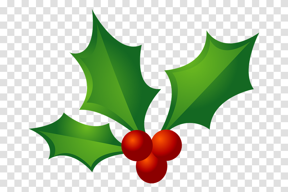 Christmas Holly Clipart, Leaf, Plant, Fruit, Food Transparent Png