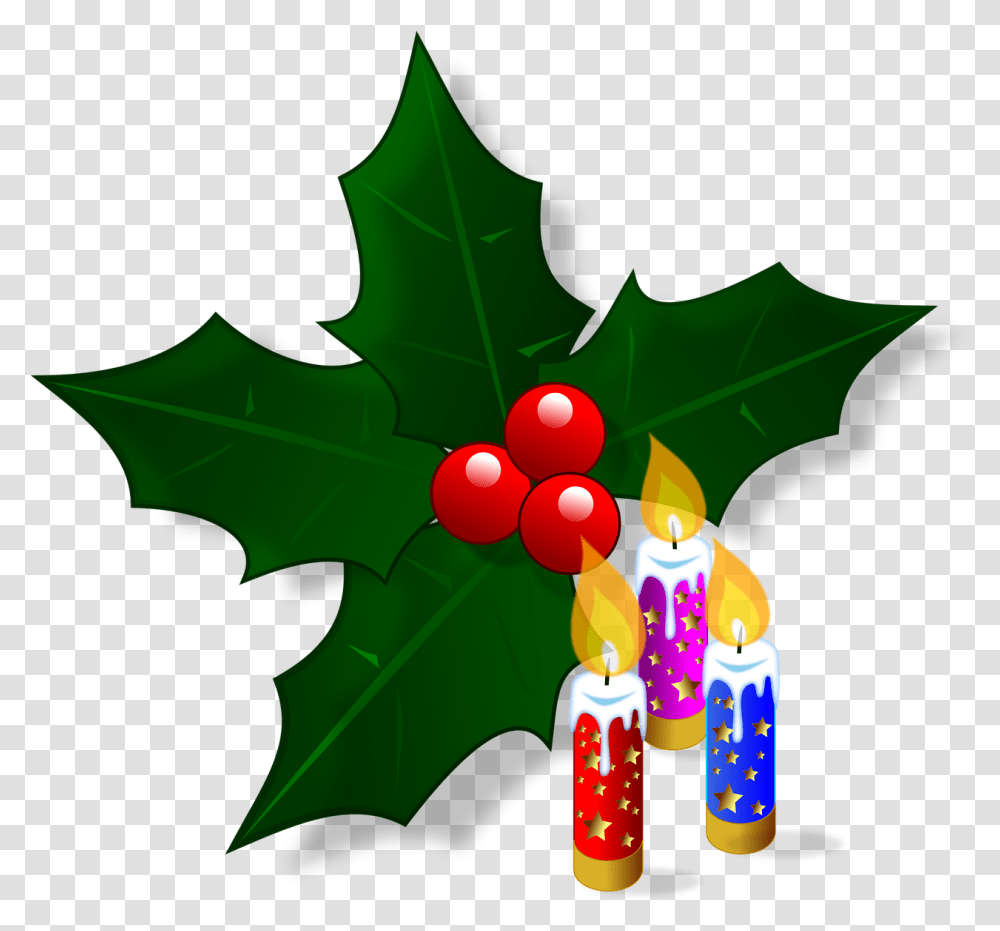 Christmas Holly Garland Clipart Holly Leaf, Plant, Tree Transparent Png