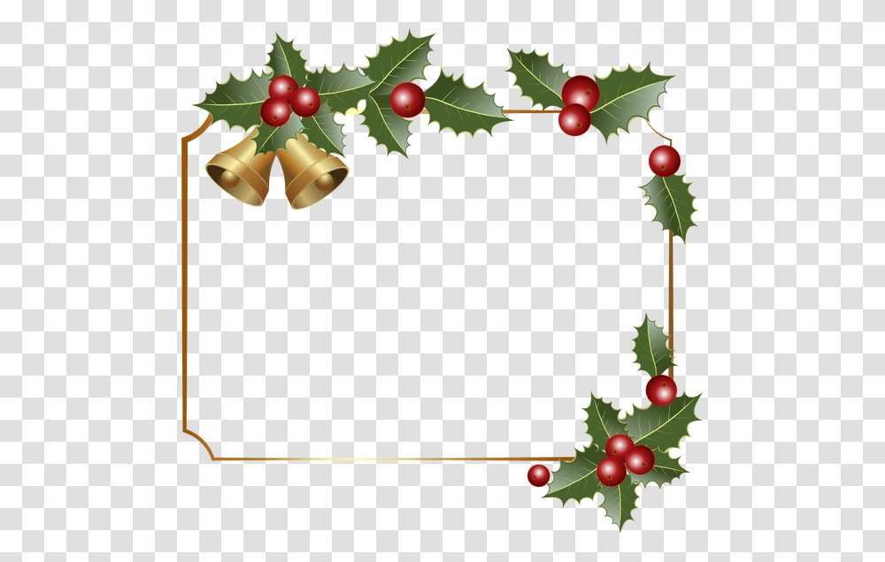 Christmas Holly Garland Clipart, Plant, Fruit, Food, Cherry Transparent Png