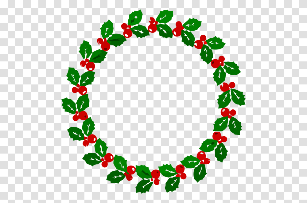 Christmas Holly Leaf Plant For Border Holly Wreath Clip Art, Heart, Painting, Flower, Blossom Transparent Png