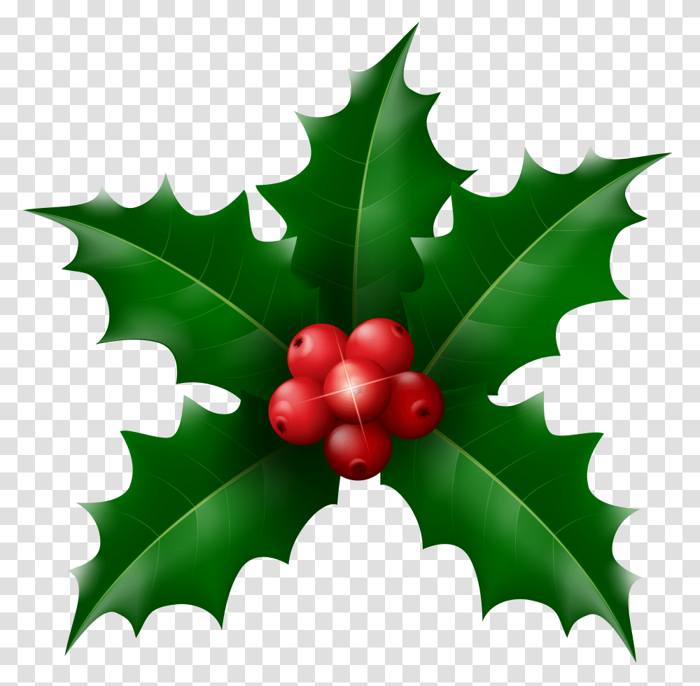 Christmas Holly Mistletoe Clip Transparent Png