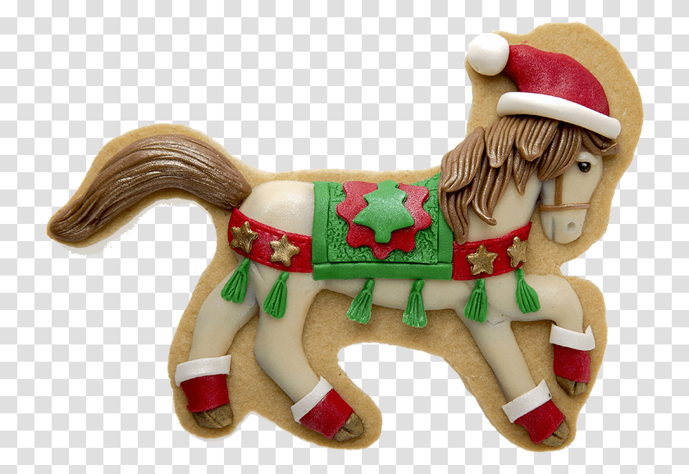 Christmas Horse Christmas Cookie Photo, Toy, Sweets, Food, Confectionery Transparent Png