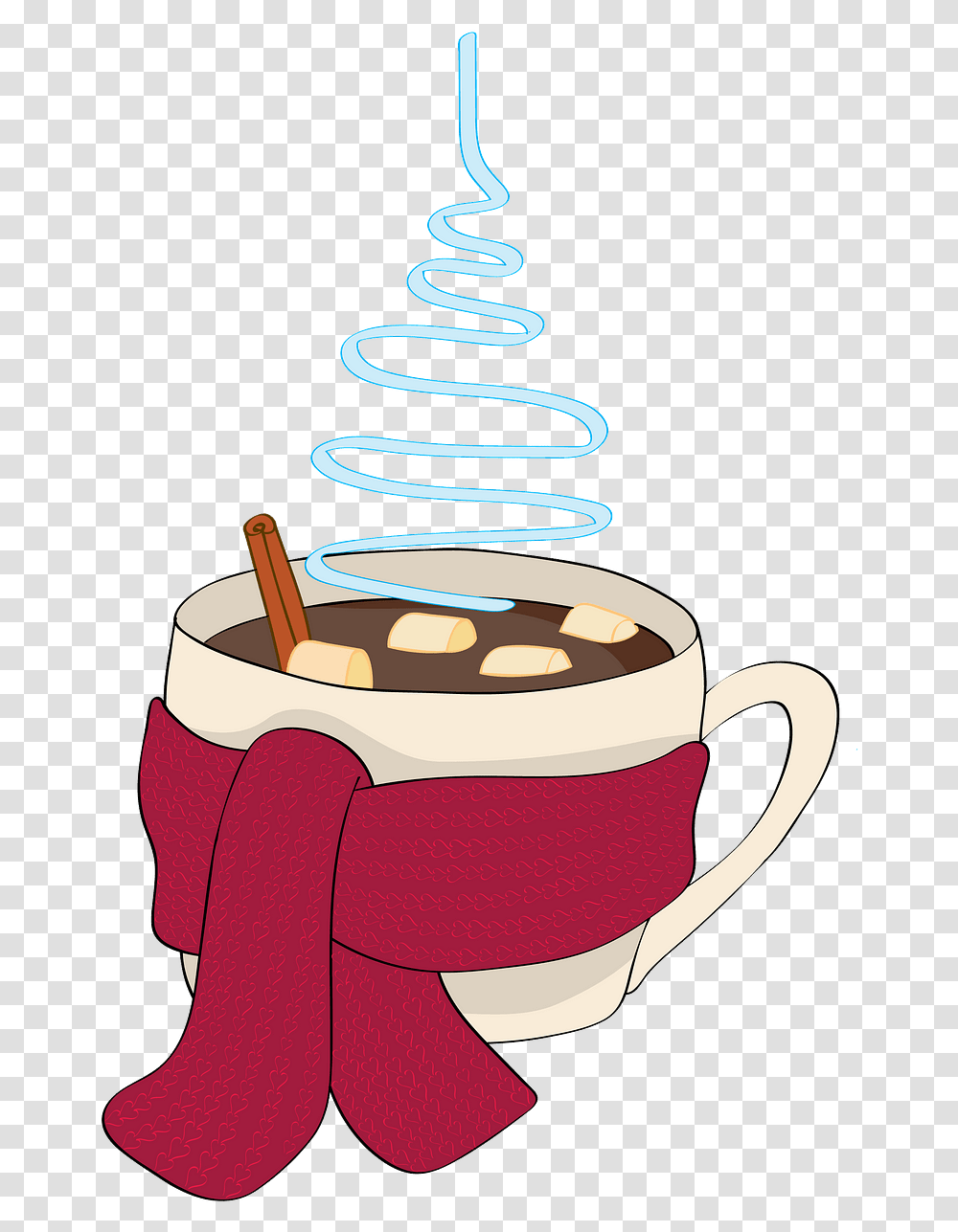 Christmas Hot Drink, Coffee Cup, Beverage, Hot Chocolate, Dessert Transparent Png