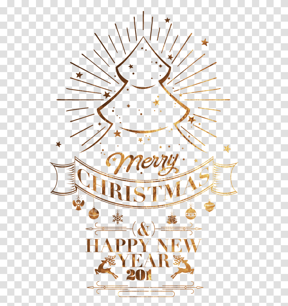 Christmas Illustration, Poster, Calligraphy, Handwriting Transparent Png