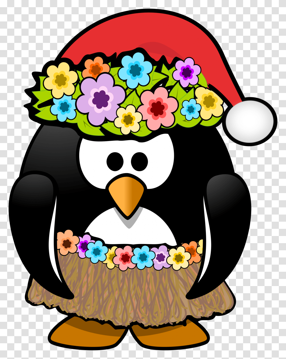 Christmas In July Clipart, Bird, Animal, Penguin Transparent Png