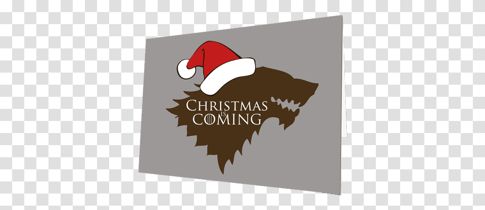 Christmas Is Coming Card Game Of Thrones Vector, Label, Text, Logo, Symbol Transparent Png