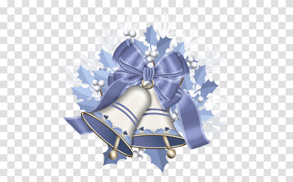 Christmas Jingle Bell Blue For Cartoon, Graphics Transparent Png