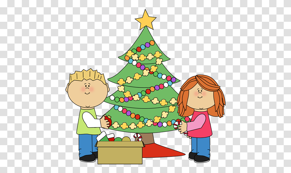 Christmas Kids Clipart Jerseyville Public Library, Tree, Plant, Ornament, Christmas Tree Transparent Png