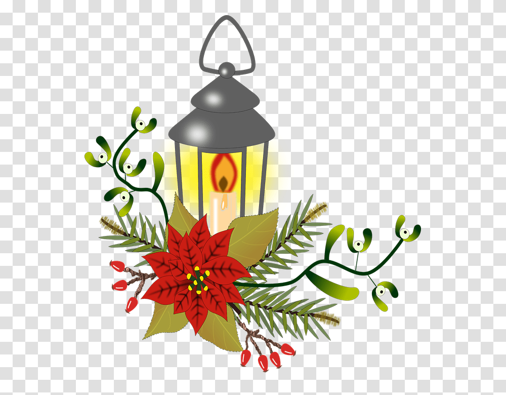 Christmas Lantern, Lamp, Plant Transparent Png