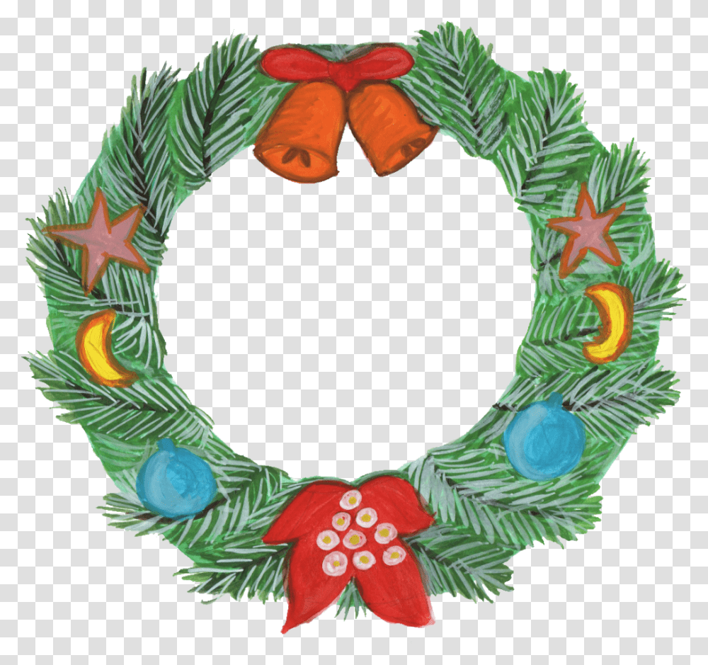 Christmas Laurel Wreath Transparent Png
