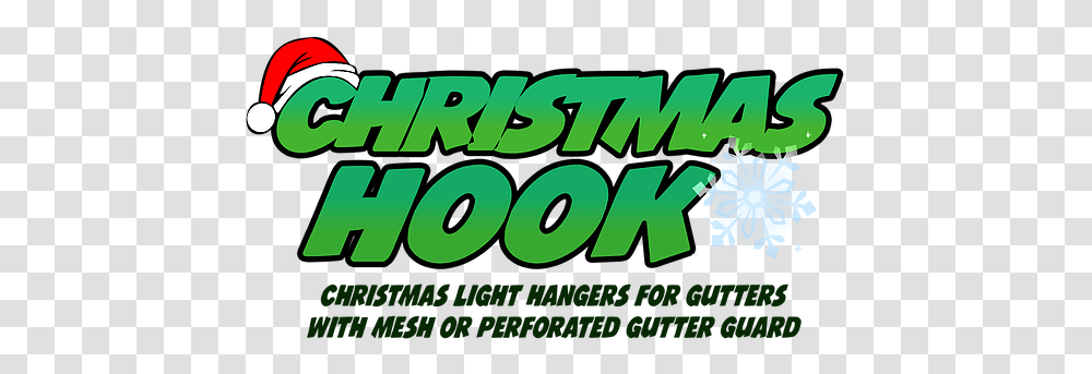 Christmas Light Hanger For Gutter Guards Hook Clip Art, Word, Text, Alphabet, Vegetation Transparent Png