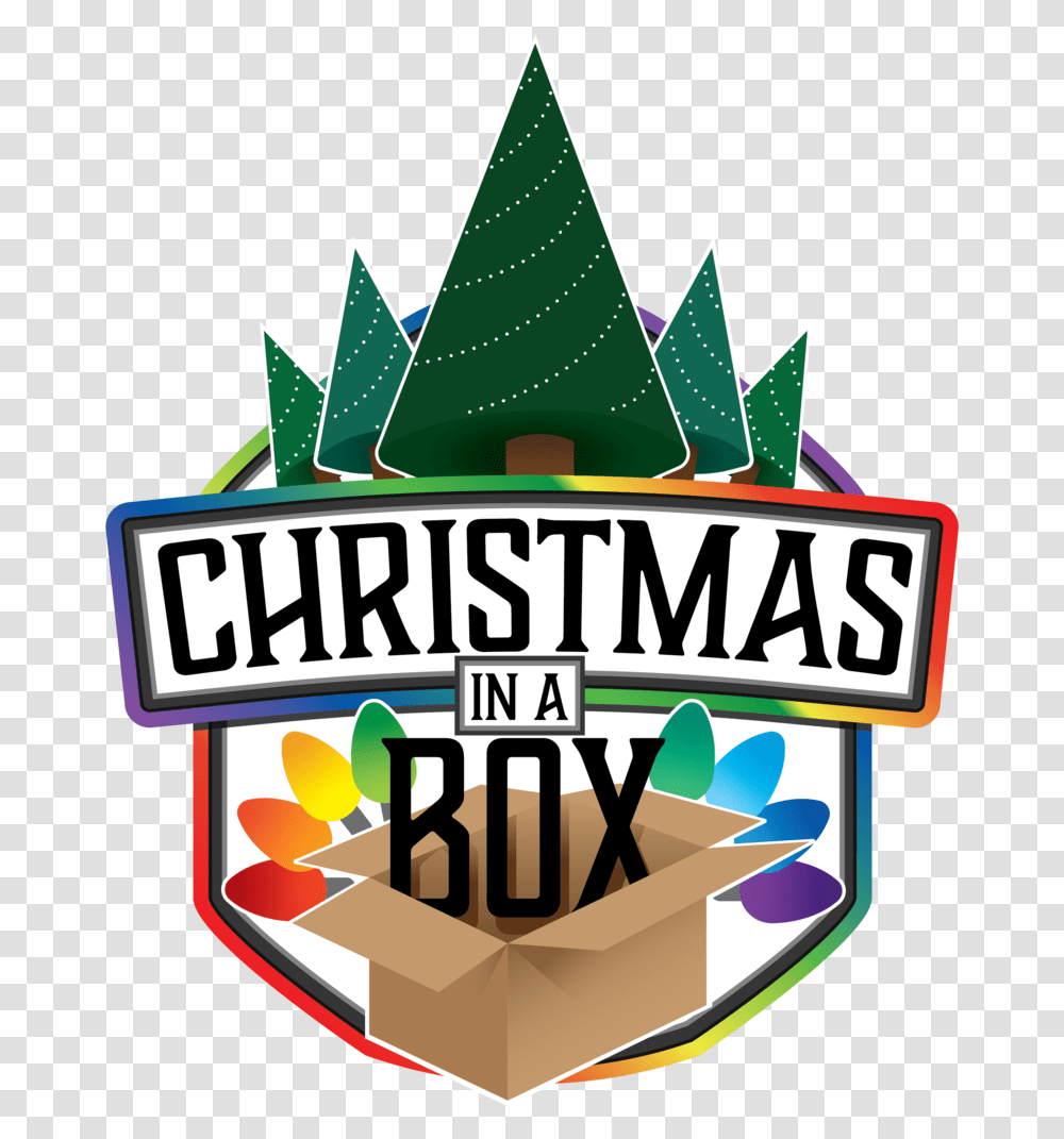 Christmas Light Show In A Box Graphic Design, Logo Transparent Png