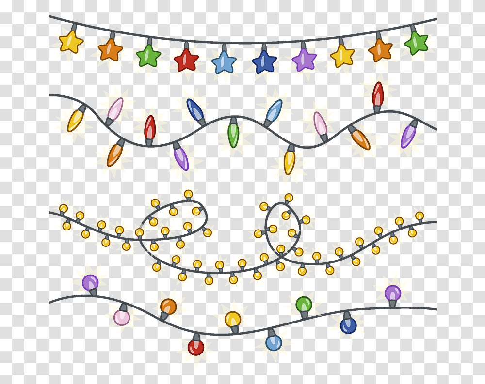 Christmas Lights Clipart Clip Art, Floral Design, Pattern, Graphics, Chandelier Transparent Png