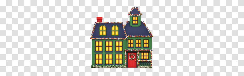 Christmas Lights Clipart, Urban, Housing, Building, Plant Transparent Png