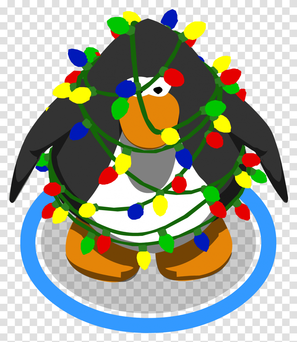 Christmas Lights Club Penguin Game, Graphics, Art, Floral Design, Pattern Transparent Png