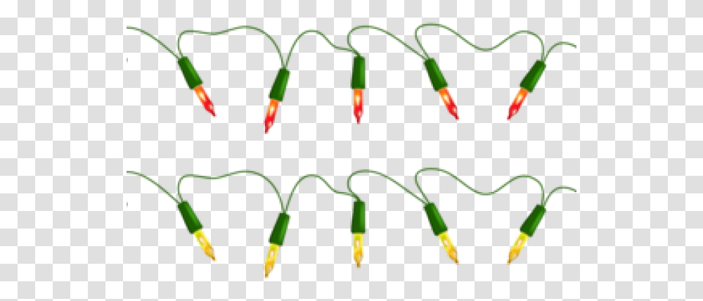 Christmas Lights Images Christmas Lights Clipart, Plant, Wiring, Vegetation, Cable Transparent Png