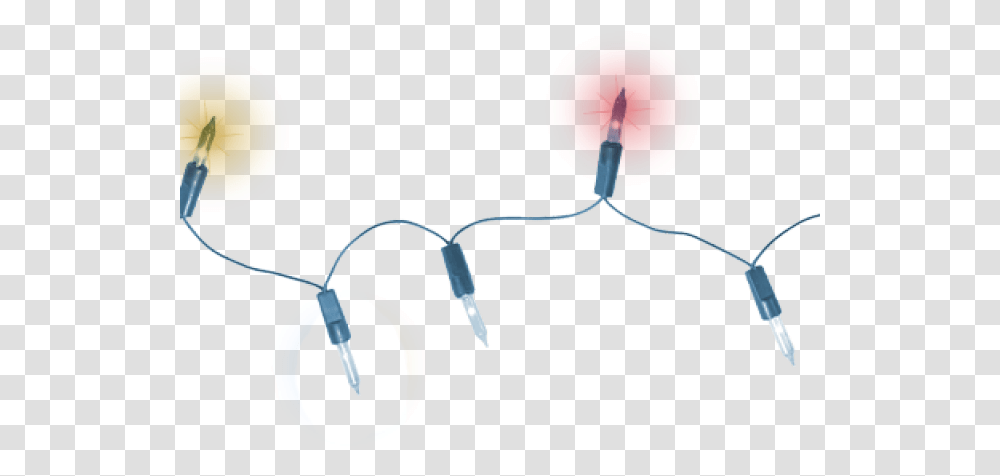 Christmas Lights Images Wire, Injection Transparent Png