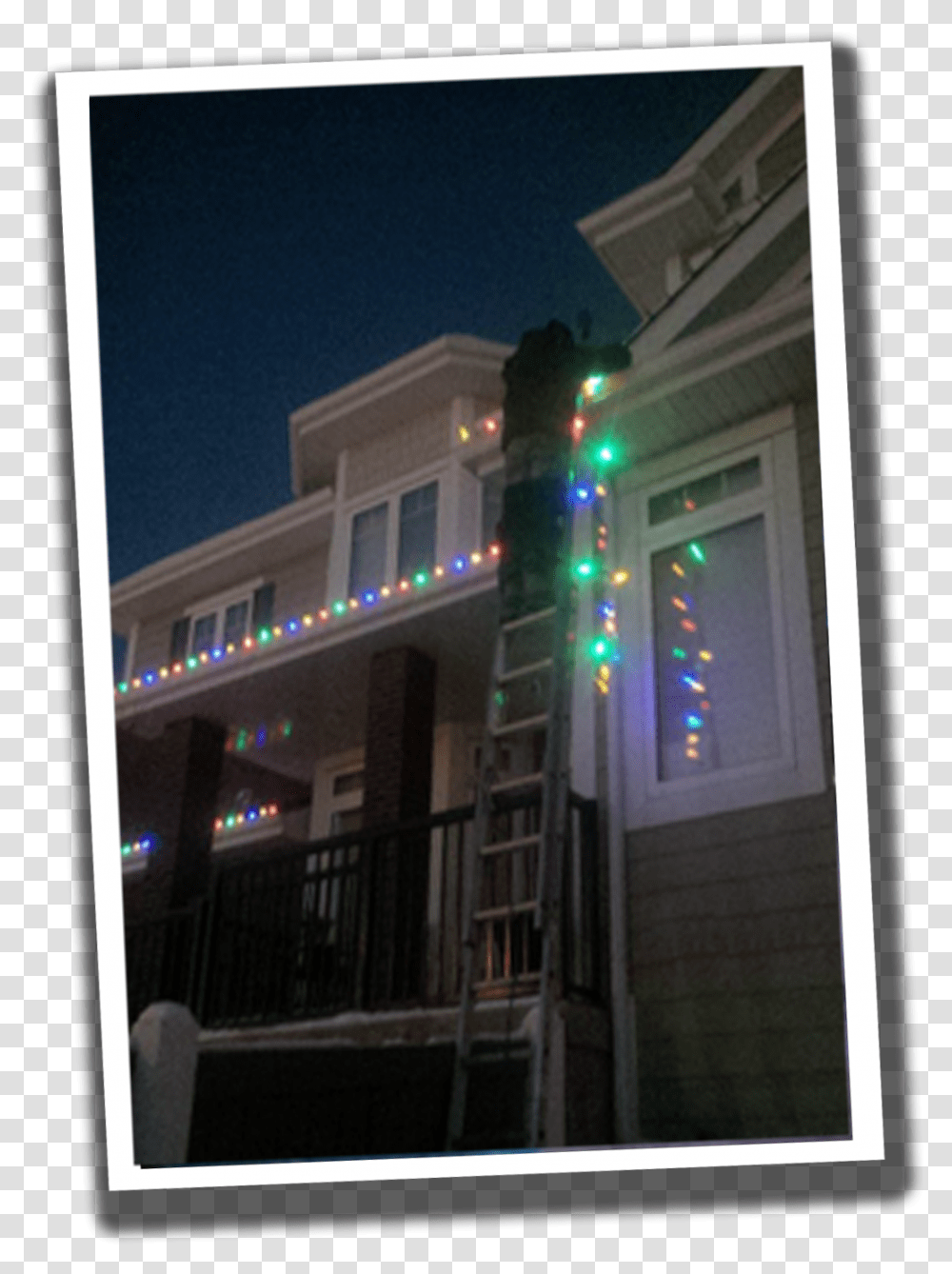 Christmas Lights Installation Sherwood Park Heights Window, Porch, Lighting, Traffic Light, Housing Transparent Png