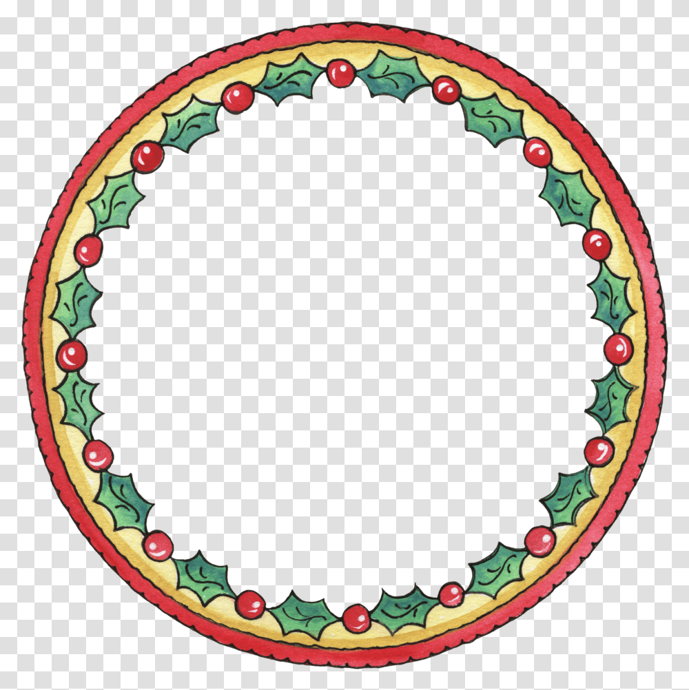 Christmas Lights Picture Frames Clip Christmas Circle Frame, Bracelet, Jewelry, Accessories, Accessory Transparent Png