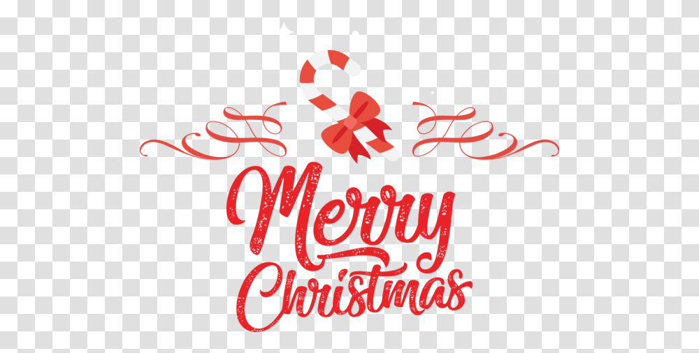 Christmas Logo Calligraphy Line For For Holiday, Text, Poster, Advertisement, Greeting Card Transparent Png
