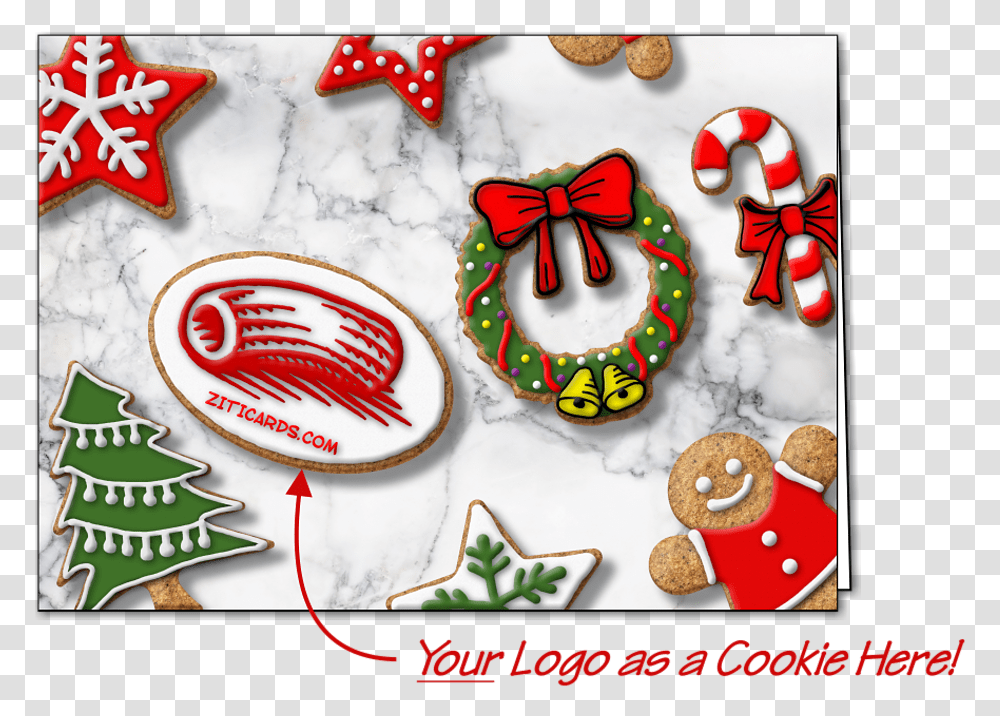 Christmas Logo Cookies White Raksha Bandhan, Food, Birthday Cake, Dessert, Icing Transparent Png