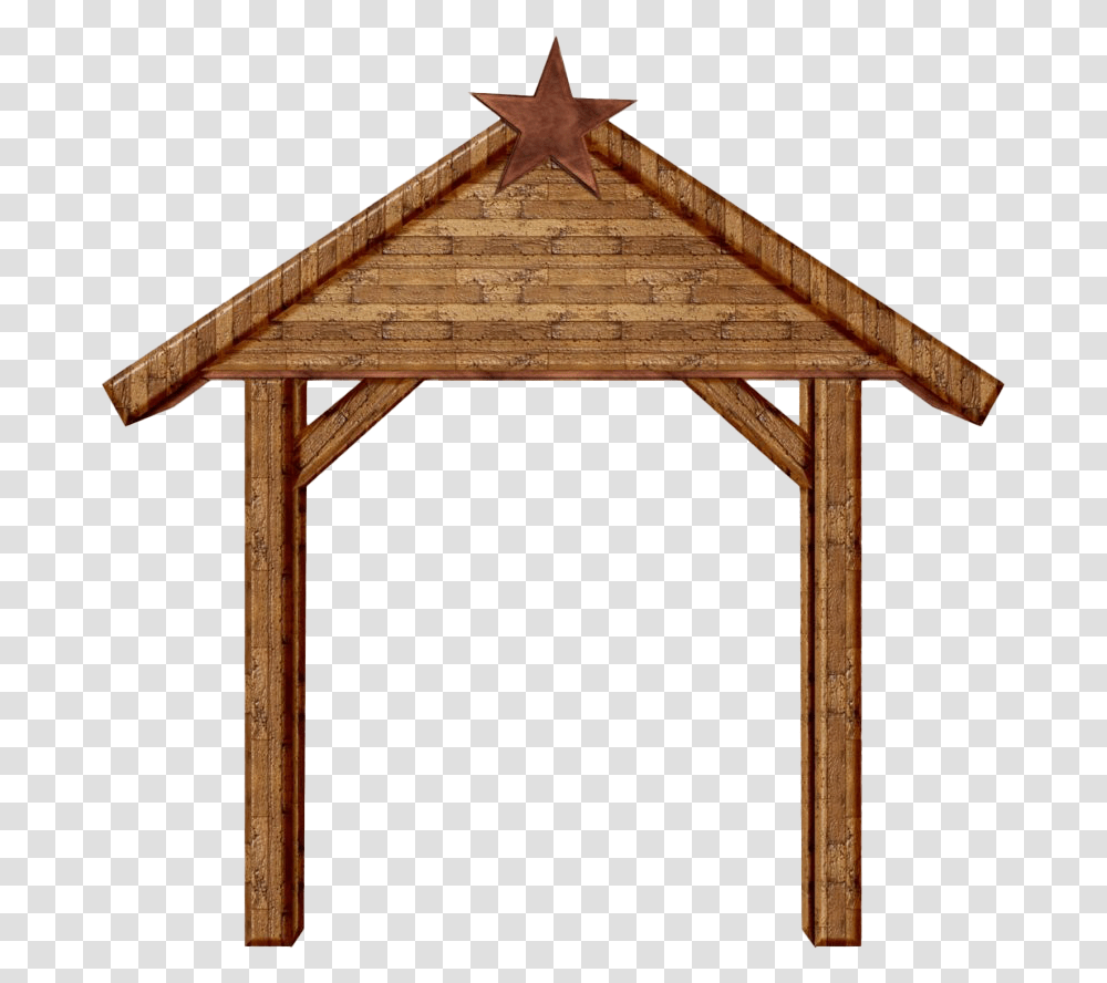 Christmas Manger Christmas Day, Gazebo, Gate, Outdoors, Shelf Transparent Png