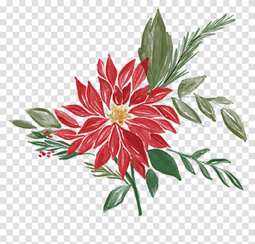 Christmas Market Poinsettia Print & Cut File Passion Flowers, Plant, Blossom, Dahlia, Petal Transparent Png