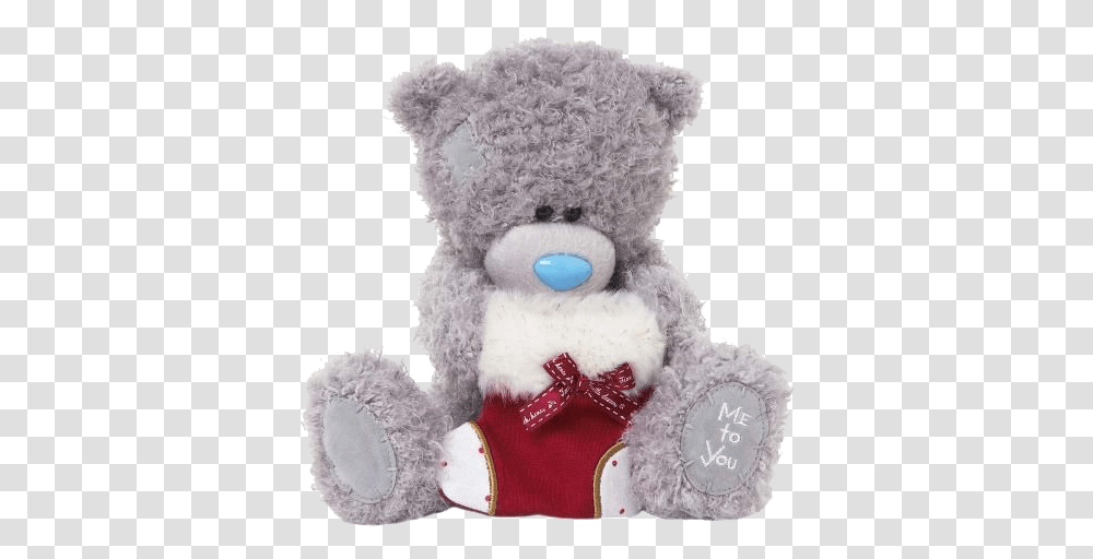 Christmas Me To You Teddy Bear Free Images Teddy Bear With Background, Toy, Plush, Cushion Transparent Png