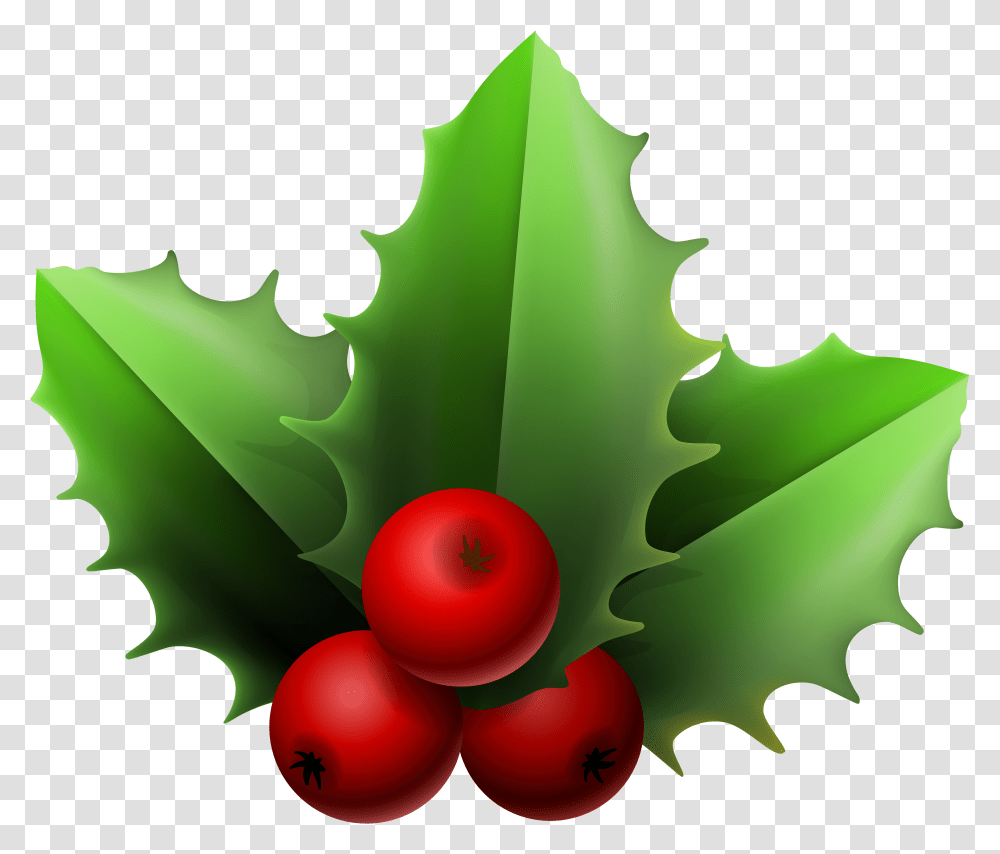 Christmas Mistletoe Clipart Image Mistletoe Clipart, Plant, Leaf, Fruit, Food Transparent Png