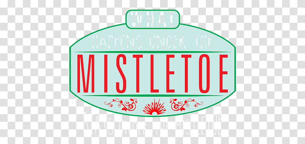 Christmas Mistletoe, Label, Sticker, Number Transparent Png