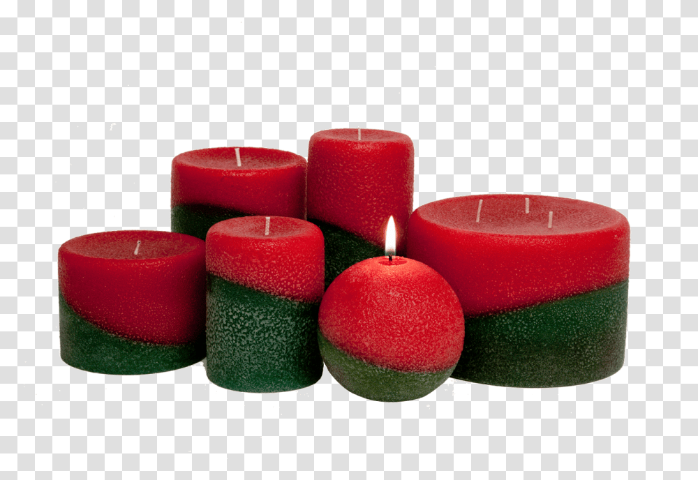 Christmas Morning Pillar Candles In 5 SizesClass Candle, Tape, Flame, Fire Transparent Png