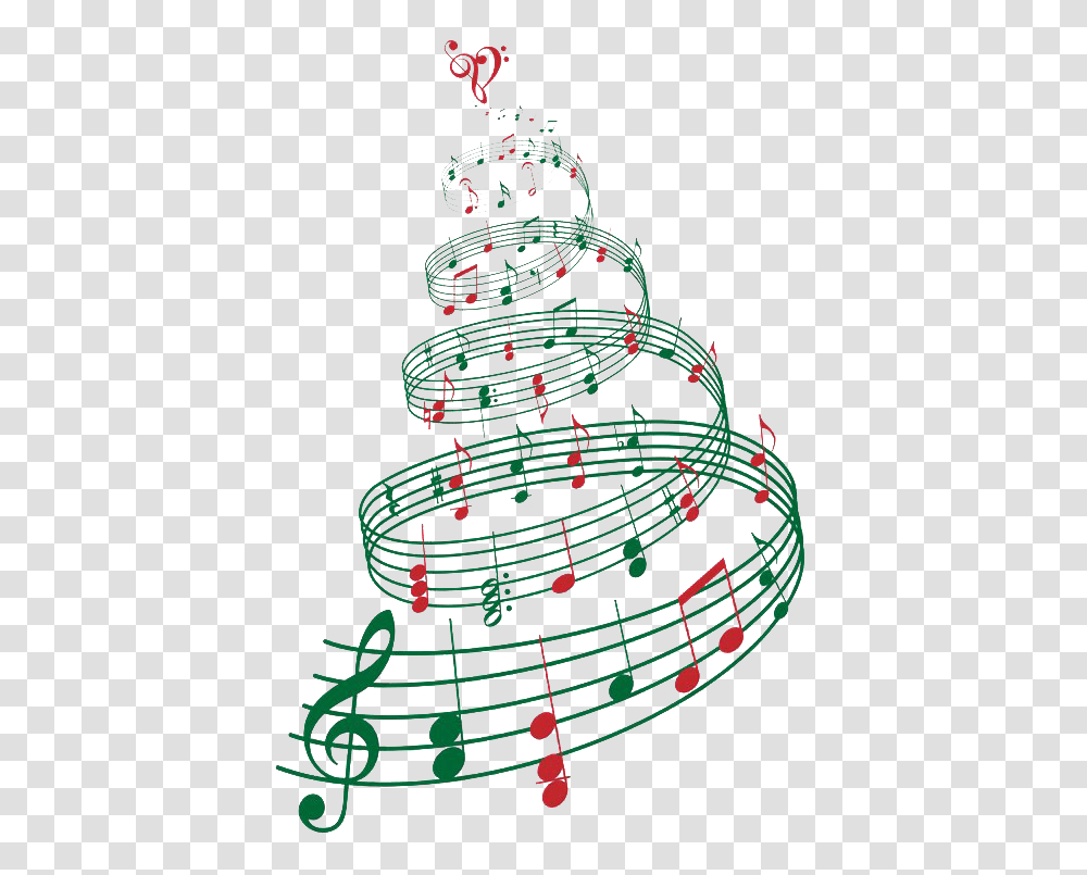 Christmas Music Image Background Arts Christmas Music Notes, Christmas Tree, Ornament, Plant, Sphere Transparent Png