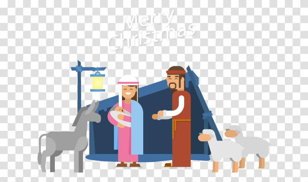 Christmas Nativity Of Jesus Cartoon, Waiter, Performer, Chef Transparent Png