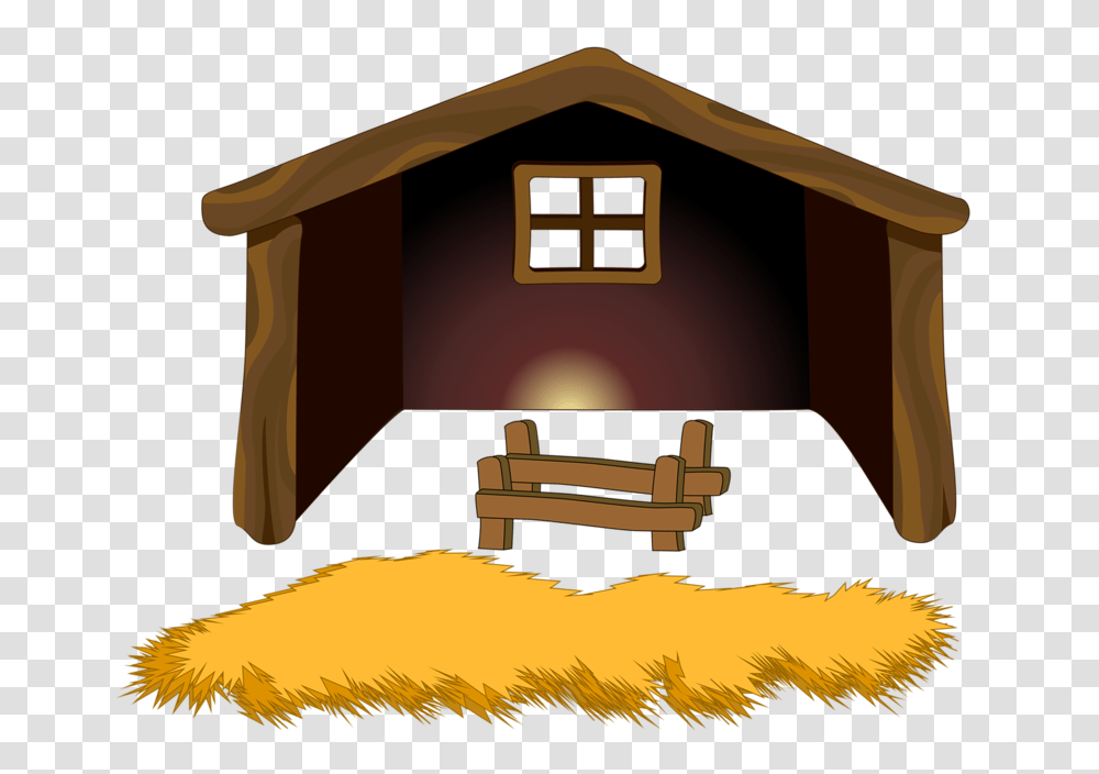 Christmas Nativity Scene, Building, Nature, Outdoors, Housing Transparent Png