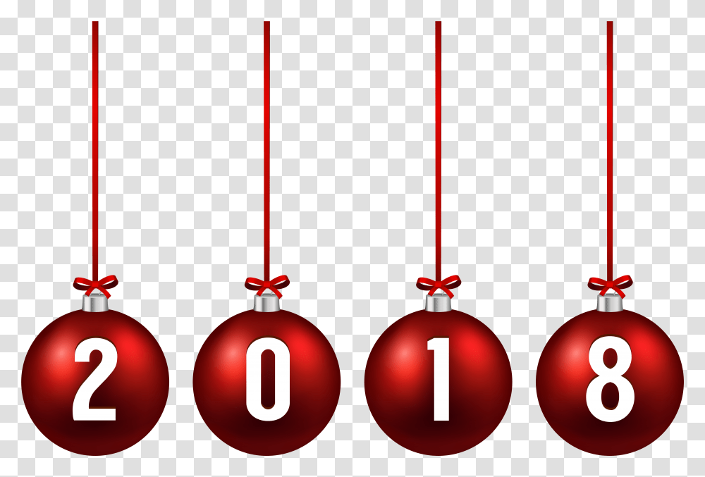 Christmas New Year Clip Art Balls Image Christmas Balls 2019, Number, Ornament Transparent Png