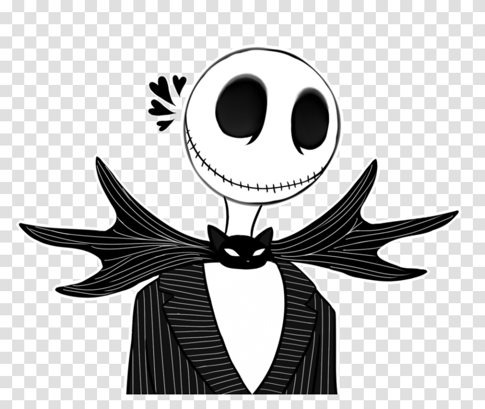 Christmas Nightmare Before Drawings Of Jack Skellington, Cross, Label, Text, Stencil Transparent Png