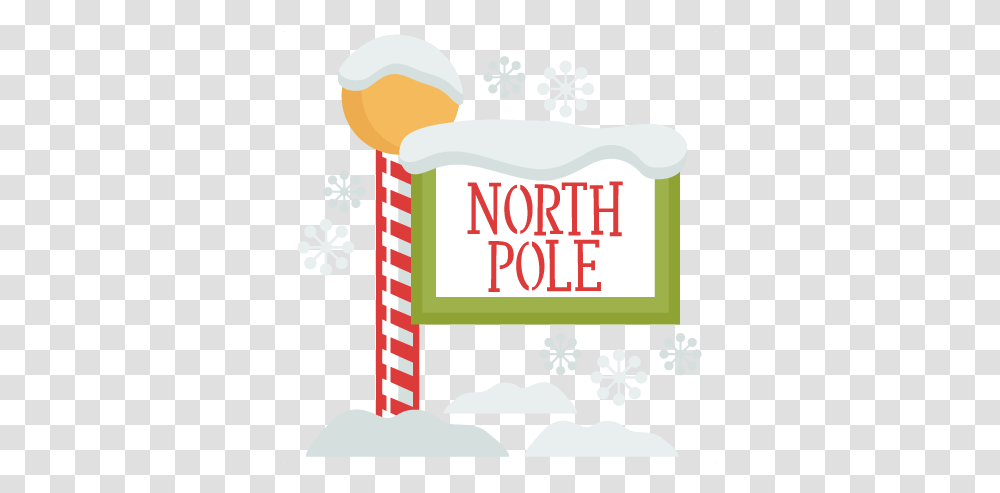 Christmas North Pole Sign Svg Scrapbook North Pole Cute Sign, First Aid, Food, Text, Popcorn Transparent Png