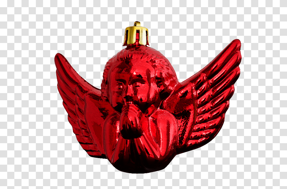 Christmas Ornament Angel Free, Sculpture, Statue, Plant Transparent Png
